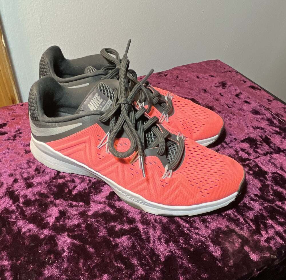 Nike Women's Zoom Condition TR Lava Glow Matte Silver Training Shoes